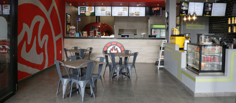 Pizza Perfect shop interior